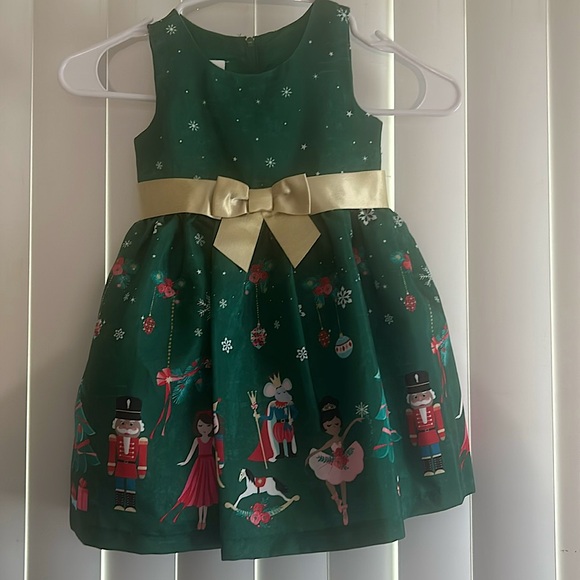 green emerald velvet dress Bonnie Jean Christmas Dress - Nutcracker Dress with Gold Cardigan, Red  Nutcracker, 2T: Clothing, Shoes & Jewelry